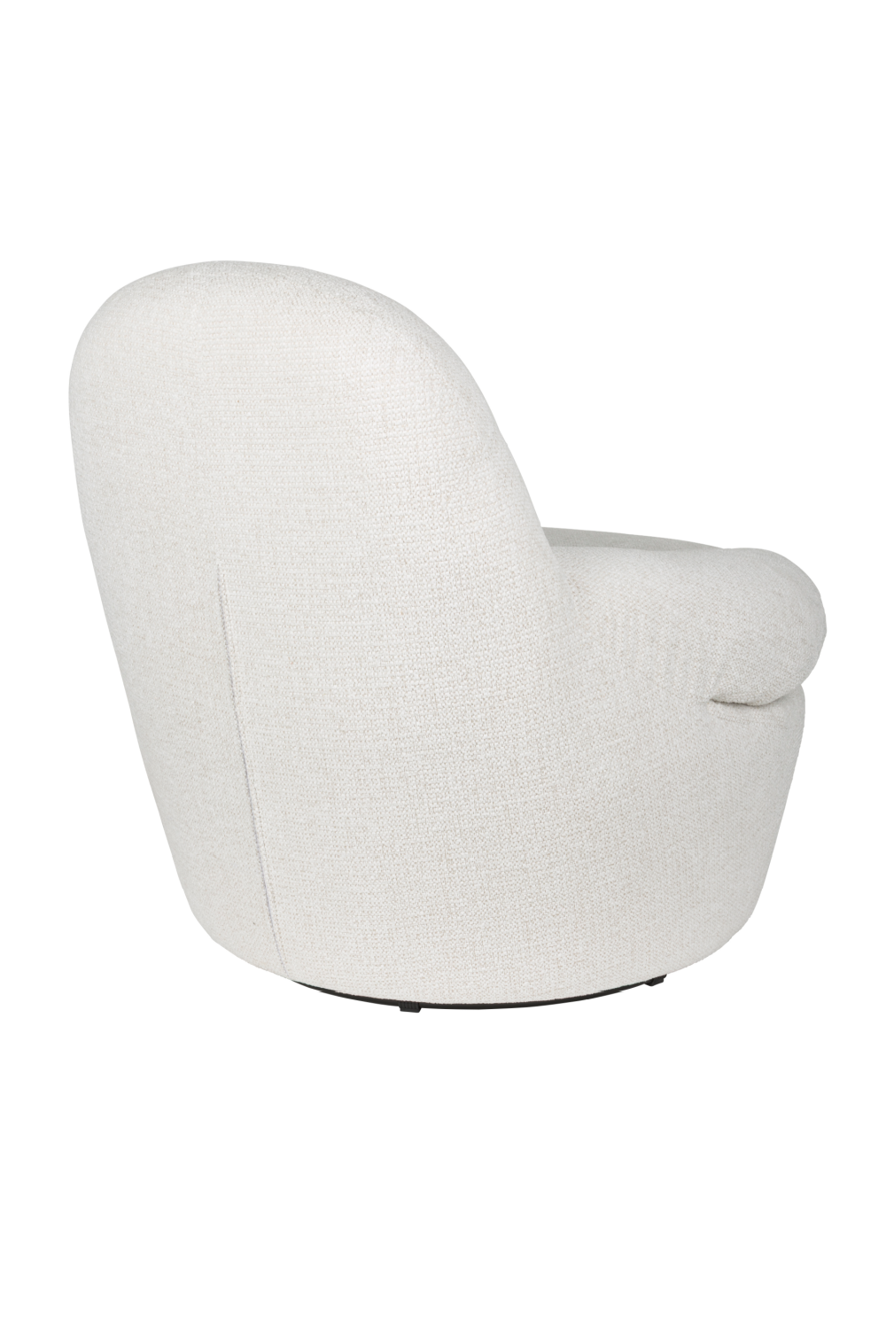 White Upholstered Lounge Chair | DF Velvoro | Oroa.com