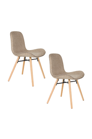 Topstitched Dining Chairs (2) | DF Lester | Oroa.com