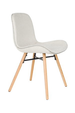 Topstitched Dining Chairs (2) | DF Lester | Oroa.com