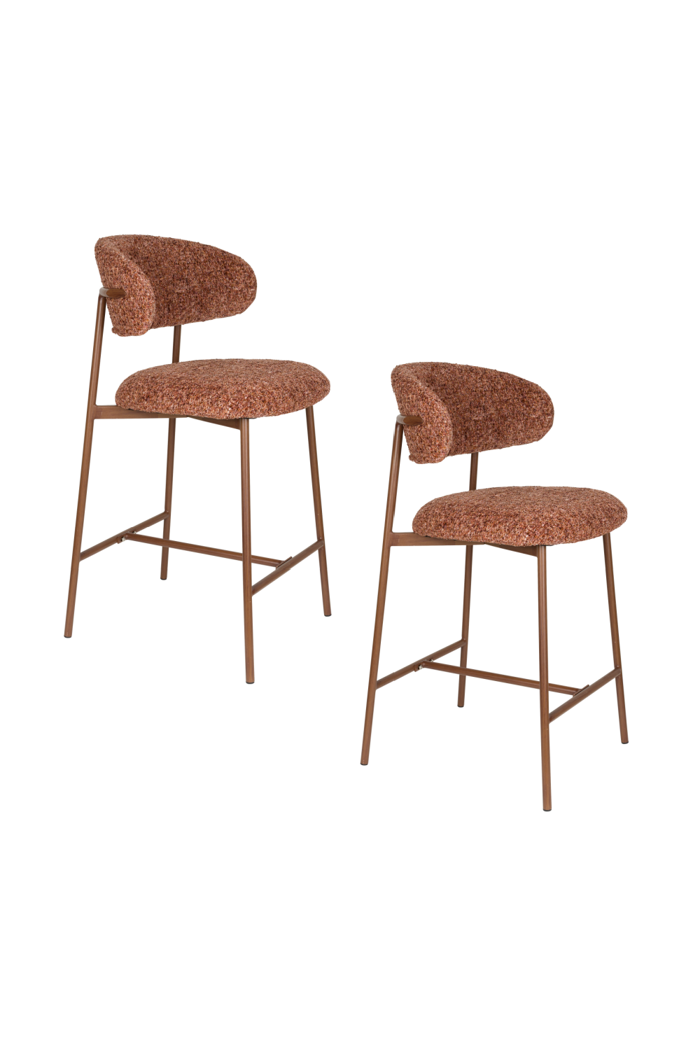 Iron-Framed Counter Stools (2) | DF Claes | Oroa.com