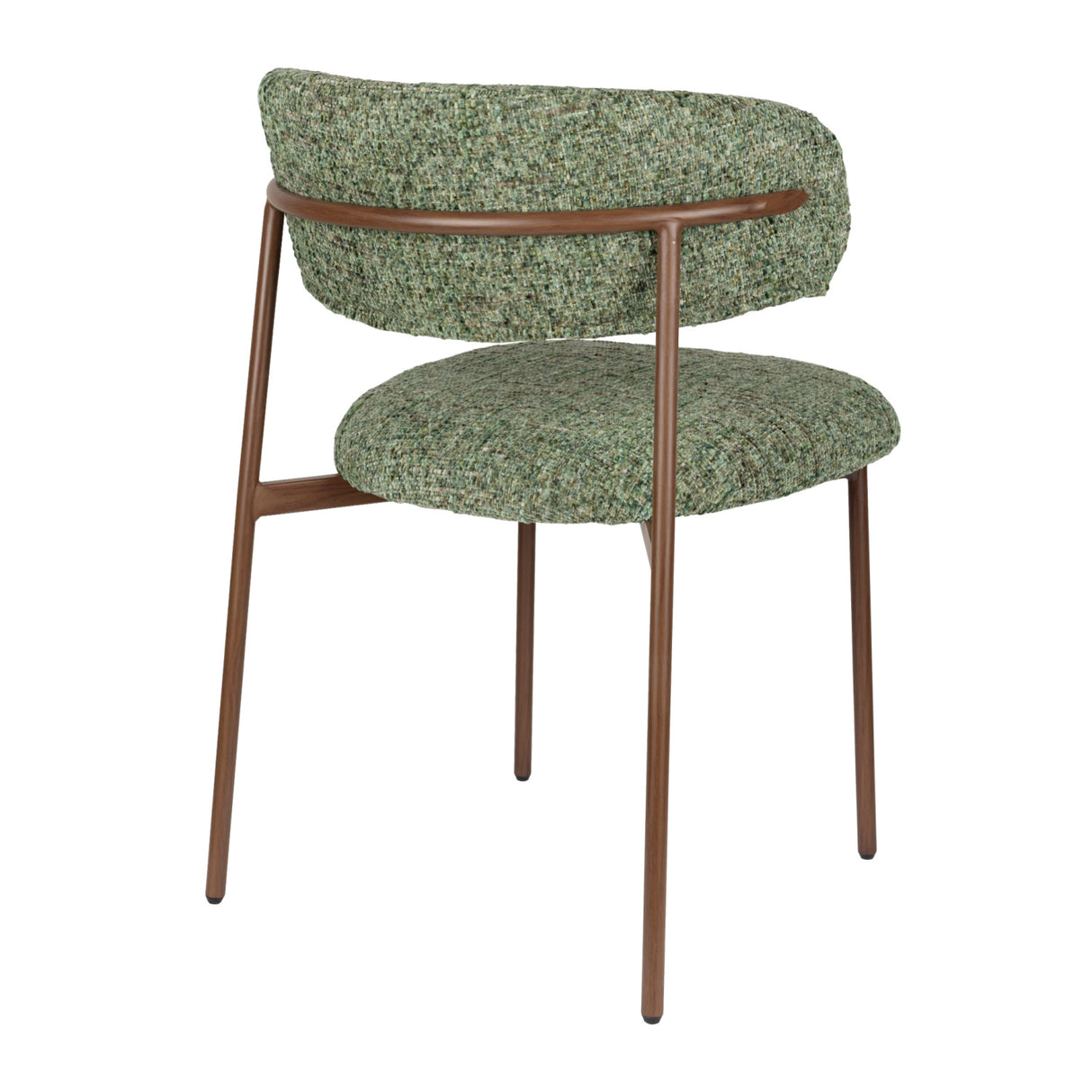   Modern European furniture - Iron Framed Curve Dining Chairs (2)- www.oroa.com | Oroa.com