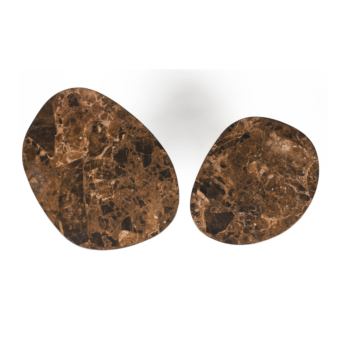  Modern European furniture - Brown Ceramics Side Tables (2) - www.oroa.com | Oroa.com