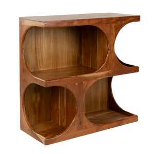   Modern European furniture - Mango Wood Open Cabinet - www.oroa.com | Oroa.com