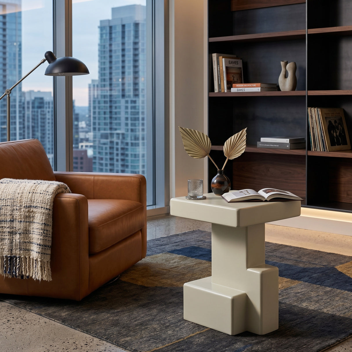   Modern European furniture - Geometrical Block Side Table - www.oroa.com | Oroa.com