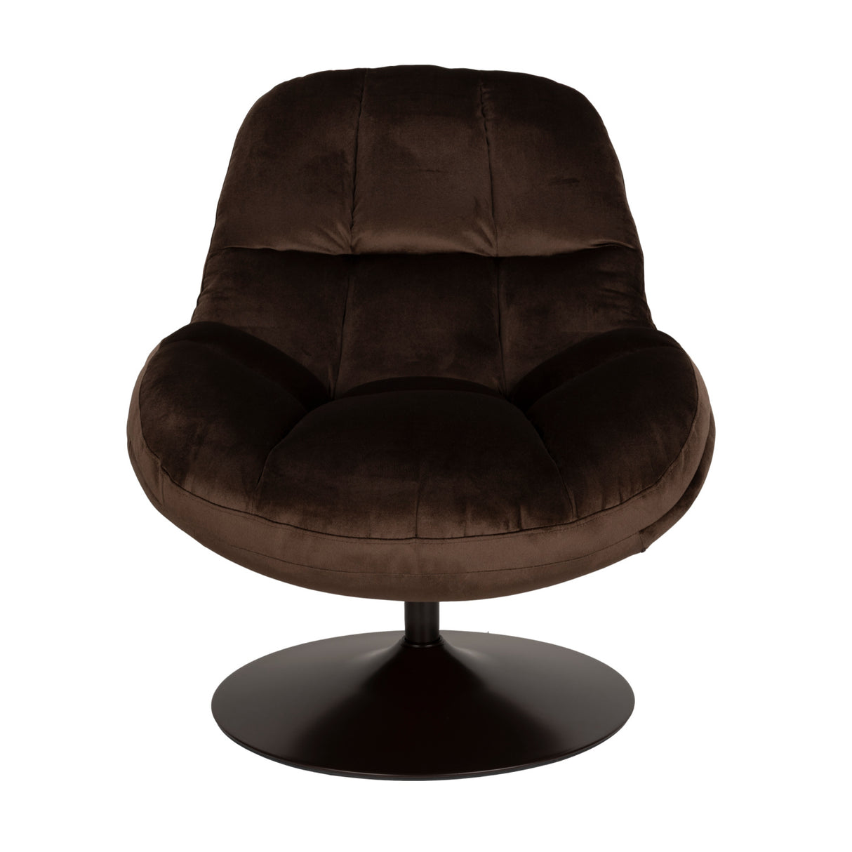   Modern European furniture - Velvet Swivel Lounge Chair - www.oroa.com | Oroa.com