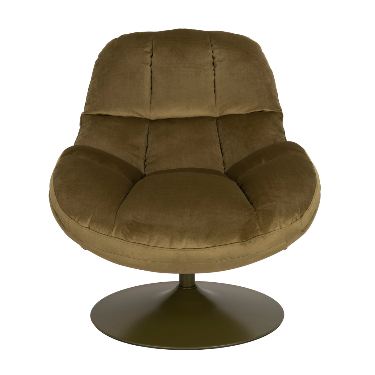   Modern European furniture - Velvet Swivel Lounge Chair - www.oroa.com | Oroa.com