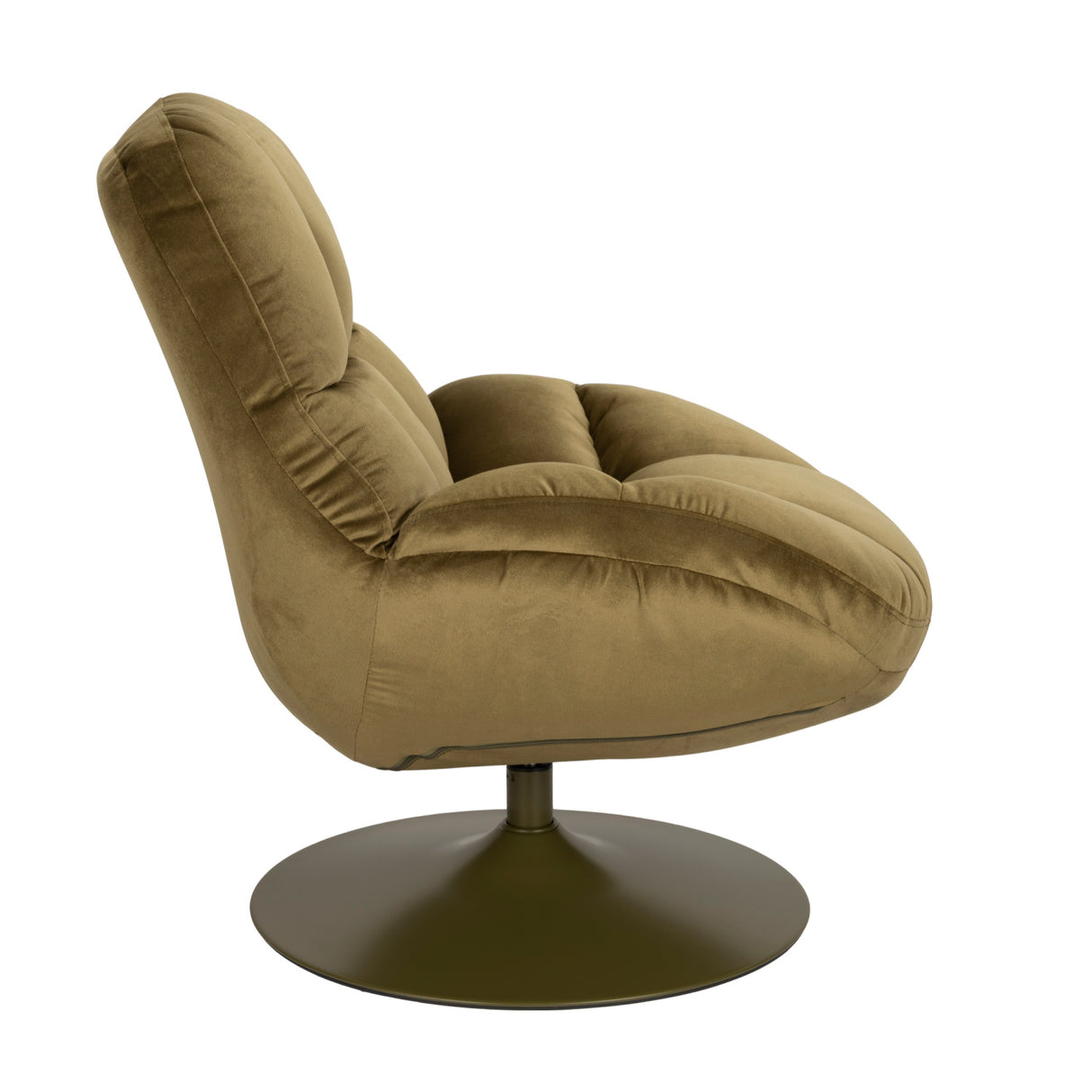   Modern European furniture - Velvet Swivel Lounge Chair - www.oroa.com | Oroa.com