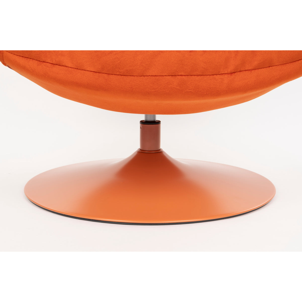   Modern European furniture - Velvet Swivel Lounge Chair - www.oroa.com | Oroa.com