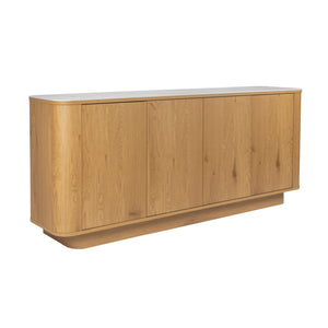   Modern European furniture - Wooden 4-Door Sideboard - www.oroa.com | Oroa.com
