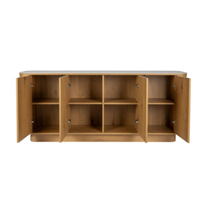   Modern European furniture - Wooden 4-Door Sideboard - www.oroa.com | Oroa.com
