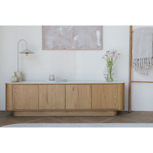   Modern European furniture - Wooden 4-Door Sideboard - www.oroa.com | Oroa.com