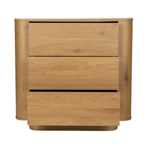   Modern European furniture - Solid Wood 3-Drawer Cabinet - www.oroa.com | Oroa.com