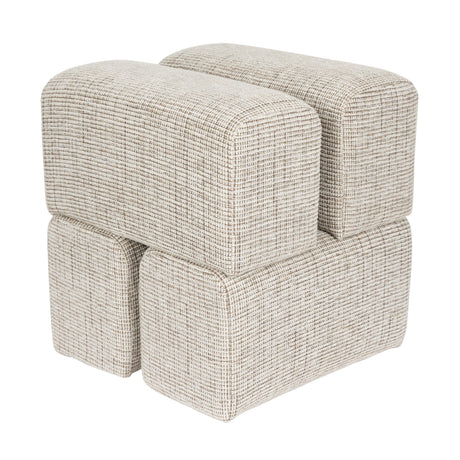   Modern European furniture - Cube-Shaped 4-Block Stool - www.oroa.com | Oroa.com