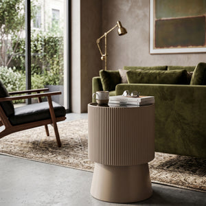   Modern European furniture - Black Smoked Glass Side Table - www.oroa.com | Oroa.com