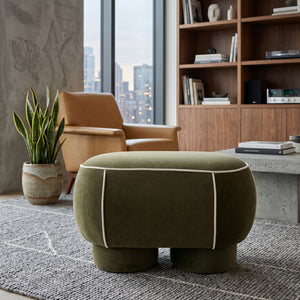  Modern European furniture - Fabric Upholstered Bench M - www.oroa.com | Oroa.com