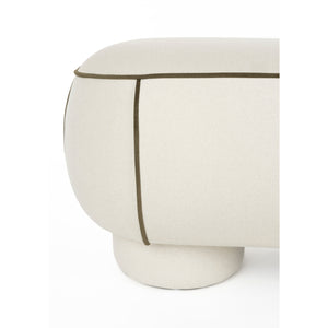   Modern European furniture - Fabric Upholstered Bench L - www.oroa.com | Oroa.com