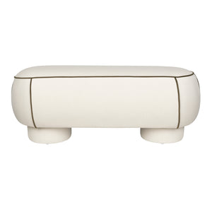   Modern European furniture - Fabric Upholstered Bench L - www.oroa.com | Oroa.com