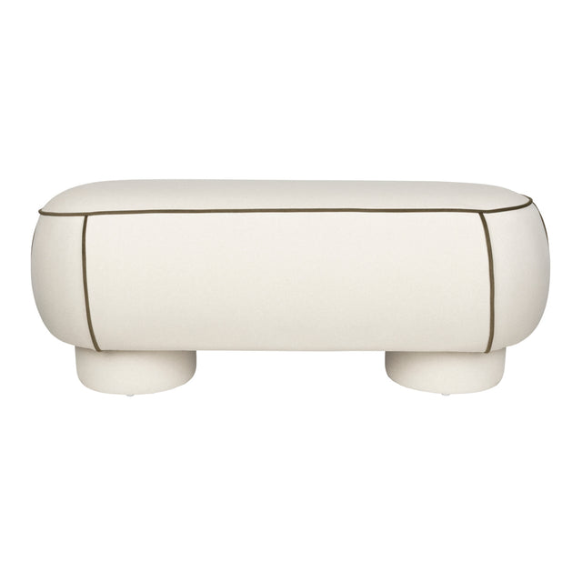 Modern European furniture - Fabric Upholstered Bench L - www.oroa.com