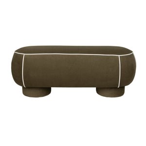   Modern European furniture - Fabric Upholstered Bench L - www.oroa.com | Oroa.com