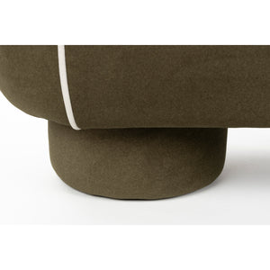   Modern European furniture - Fabric Upholstered Bench L - www.oroa.com | Oroa.com