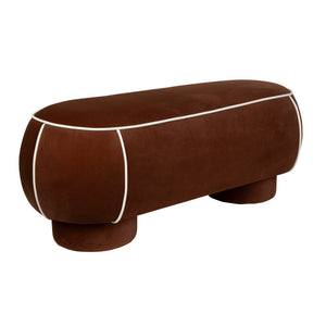   Modern European furniture - Fabric Upholstered Bench L - www.oroa.com | Oroa.com