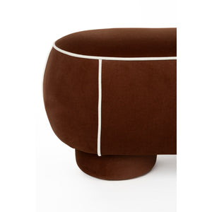   Modern European furniture - Fabric Upholstered Bench L - www.oroa.com | Oroa.com