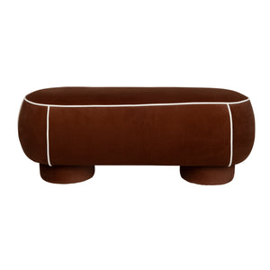   Modern European furniture - Fabric Upholstered Bench L - www.oroa.com | Oroa.com