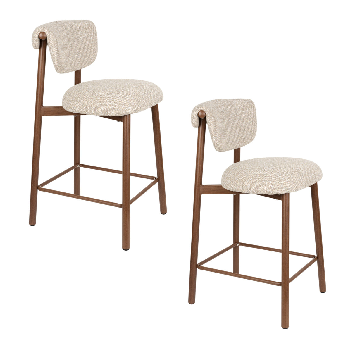   Modern European furniture - Woven Fabric Counter Chairs (2) - www.oroa.com | Oroa.com