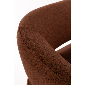   Modern European furniture - Brown Fabric 2-Seater Sofa - www.oroa.com | Oroa.com