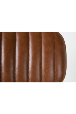 Channeled Leather Dining Chair | DF Jake | Oroa.com