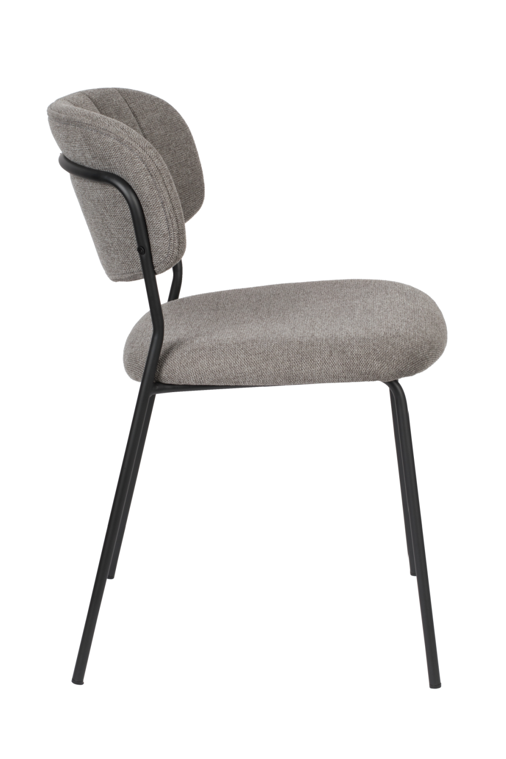 Minimalist Upholstered Dining Chairs (2) | DF Jolien | OROA.com
