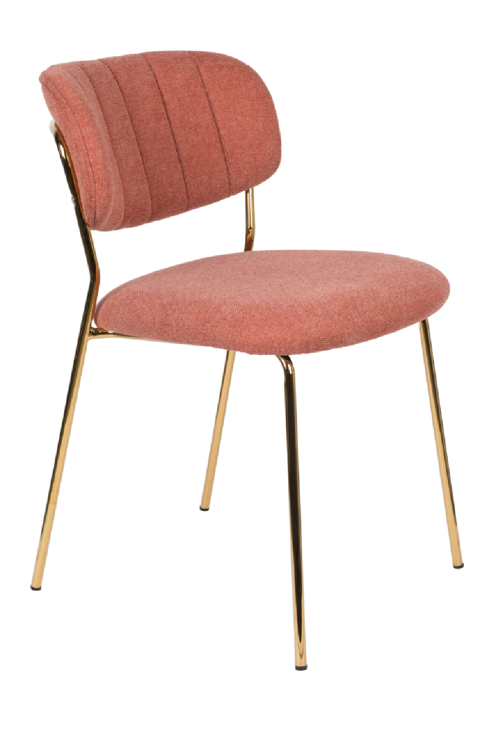 Mixed Fabric Upholstered Dining Chairs (2) | DF Jolien | OROA.com