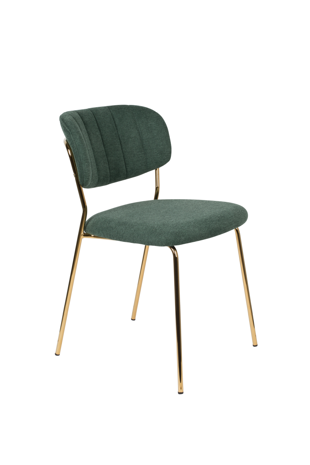 Mixed Fabric Upholstered Dining Chairs (2) | DF Jolien | OROA.com