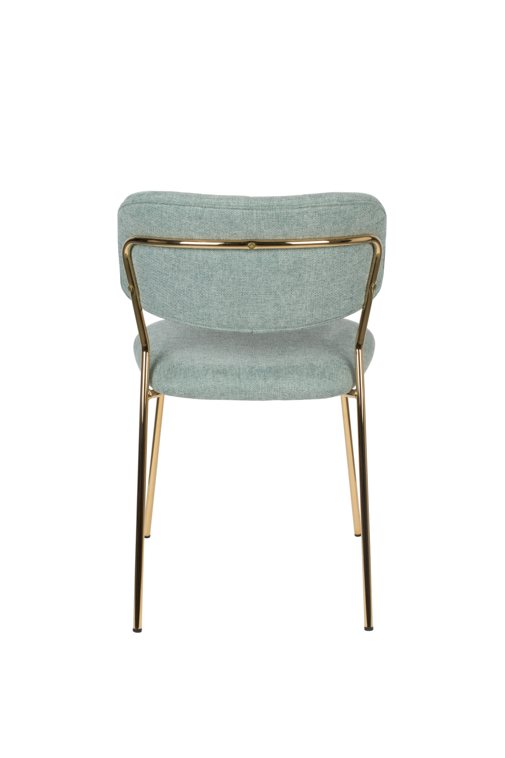 Mixed Fabric Upholstered Dining Chairs (2) | DF Jolien | OROA.com