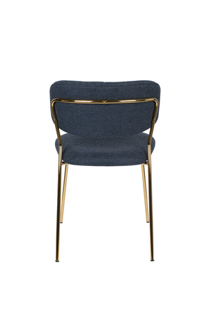 Mixed Fabric Upholstered Dining Chairs (2) | DF Jolien | OROA.com