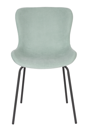 Upholstered Minimalist Dining Chairs (2) | DF Junzo | OROA.com