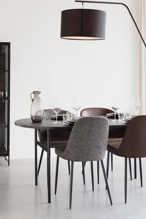   Modern European furniture - Upholstered Modern Dining Chairs (2) - www.oroa.com | Oroa.com