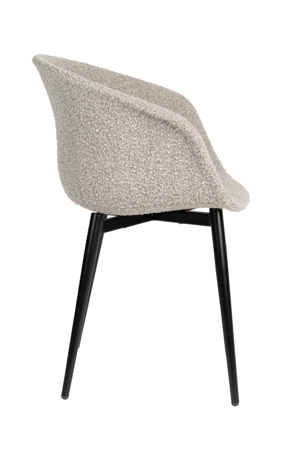 Gray Shell Dining Chairs (2) | DF Charly | OROA.com
