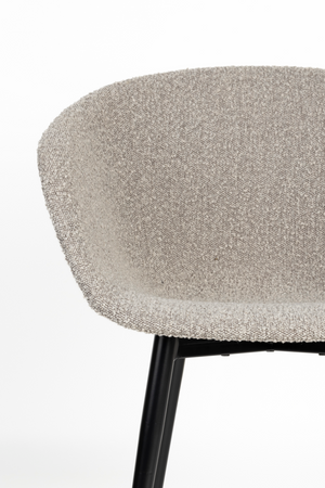 Gray Shell Dining Chairs (2) | DF Charly | OROA.com