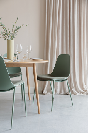 Minimalist Dining Chair Set (4) | DF Jeffrey | OROA.com