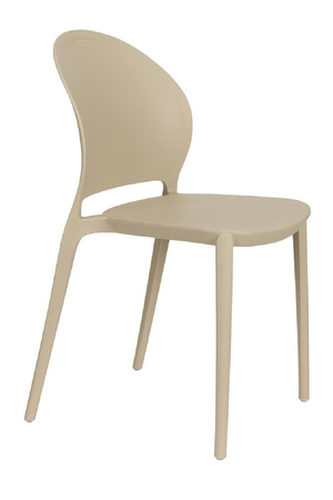 Stackable Outdoor Dining Chair (4) | DF Sjoerd | OROA.com