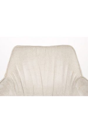 Beige Swivel Armchair Set (2) | DF Kodak | OROA.com