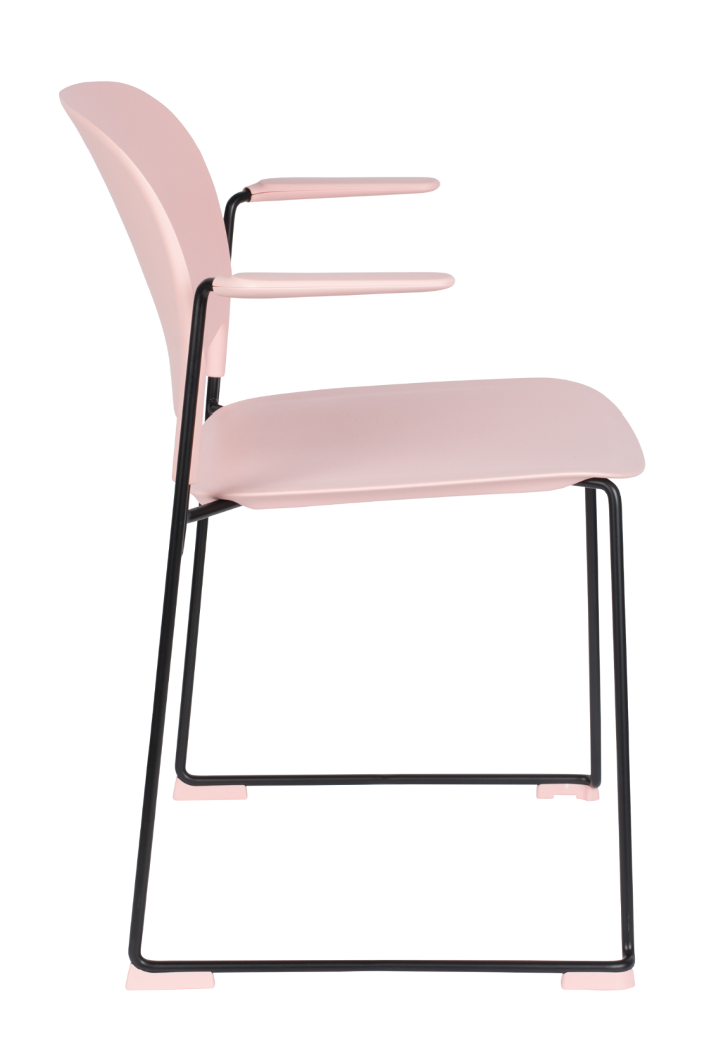 Pink Dining Chairs With Arms (4) | DF Stacks | OROA.com
