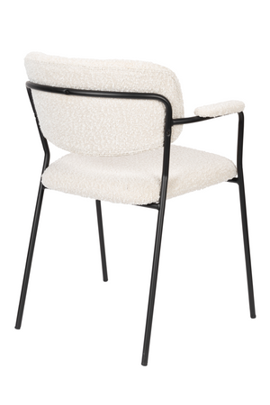 Bouclé Upholstered Armchairs (2) | DF Jolien | OROA.com