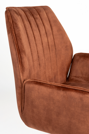 Velvet Modern Dining Armchairs (2) | DF Jamie | OROA.com