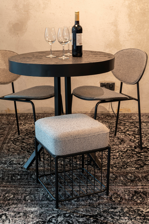 Padded Iron Stool | DF Milou | Oroa.com