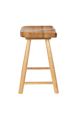 Solid Oak Stool | DF Vander | OROA.com