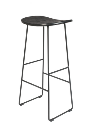 Wood Saddle Bar Stool | DF Tangle | Oroa.com
