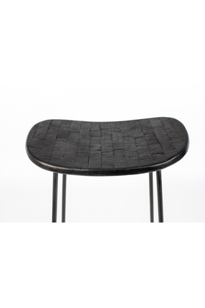 Wood Saddle Bar Stool | DF Tangle | Oroa.com