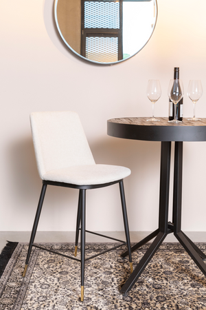 Modern Upholstered Counter Stools (2) | DF Lionel | OROA.com